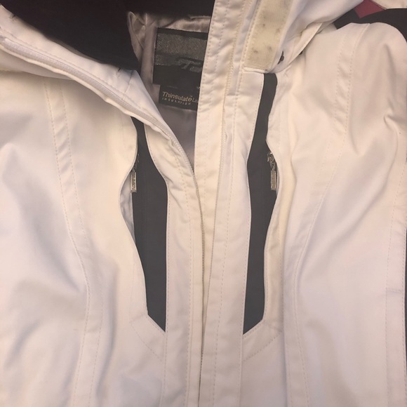 ‼️SOLD‼️ Spyder White Jacket/Coat - Picture 3 of 8